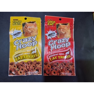 COCOKAT Crazy Hoop ขนมแมวกินกรุบๆ โคโค่แค็ท เครซี่ฮูป ขนาด 35 กรัม ชนมสำหรับแมว อาหารว่างแมว