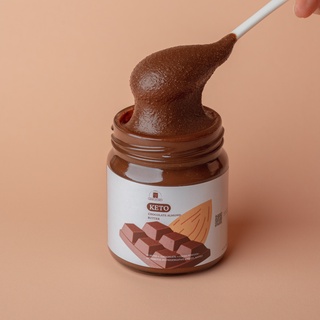 สินค้า เนยถั่ว อัลมอนด์ คีโต รสช็อคโกเเลต Keto Chocolate almond butter