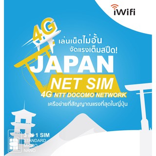 ภาพหน้าปกสินค้าซิมญี่ปุ่น JAPAN SIM Unlimit (จำนวนวันใช้งาน 8,16,31 วัน) *กรุณาอ่านเงื่อนไข ก่อนการสั่งซื้อทุกครั้ง ที่เกี่ยวข้อง