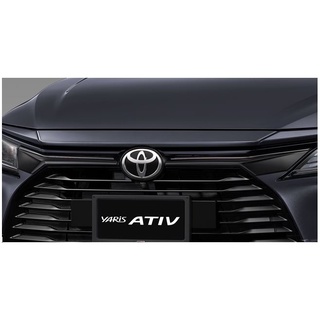 (ของแท้) คิ้วกระจังหน้า ชุดแต่ง CHIARO โตโยต้า ยาริส เอทีฟ โฉมใหม่ All new Toyota Yaris Ativ ปี 2022 /ของแท้เบิกศูนย์