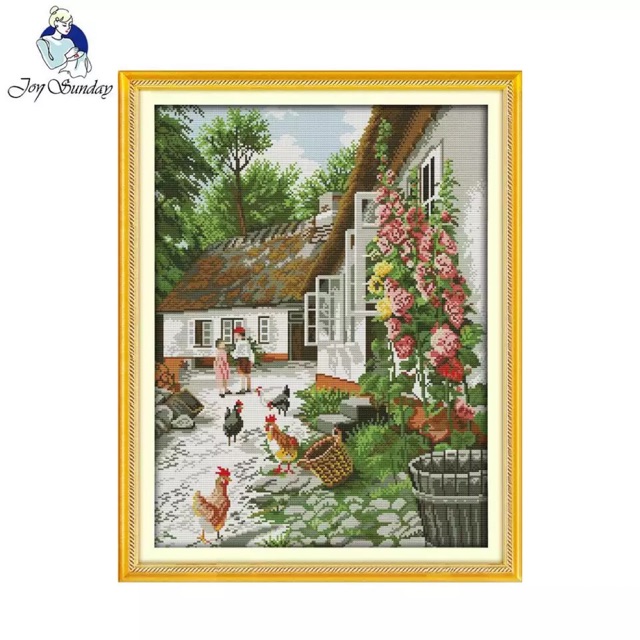 ชุดปักครอสติช-ยี่ห้อ-joy-sunday-cross-stitch