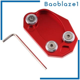 ( Baoblaze1 ) แผ่นรองขาตั้งสําหรับ Kawasaki Z1000 Zx6R Zx10R Er6N 650 สีแดง