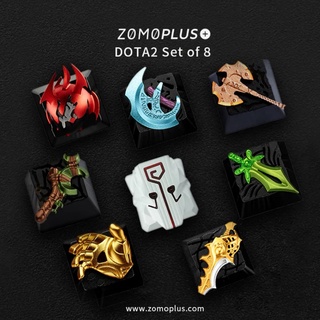 Keycaps Mechanical Keyboard ลิขสิทธิ์แท้ DOTA 2 Zomoplus ปุ่มคีบอร์ด DOTA 2 by ChaSz Living