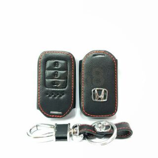 ซองหนังหุ้มกุญแจรีโมทรถยนต์ Honda City Smart Key 3 ปุ่ม All New