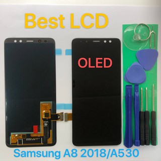 ชุดหน้าจอ Samsung A8 2018 OLED แถมชุดไขควง