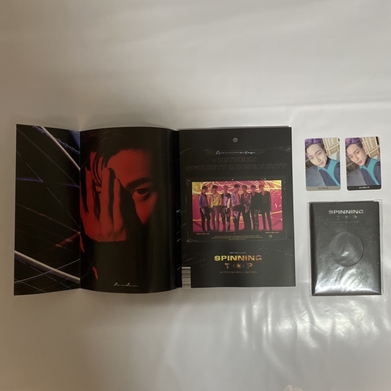 พร้อมส่ง-อัลบั้มแกะแล้ว-got7-spinning-top-postcard-set-ของแถมรอบพรีออเดอร์