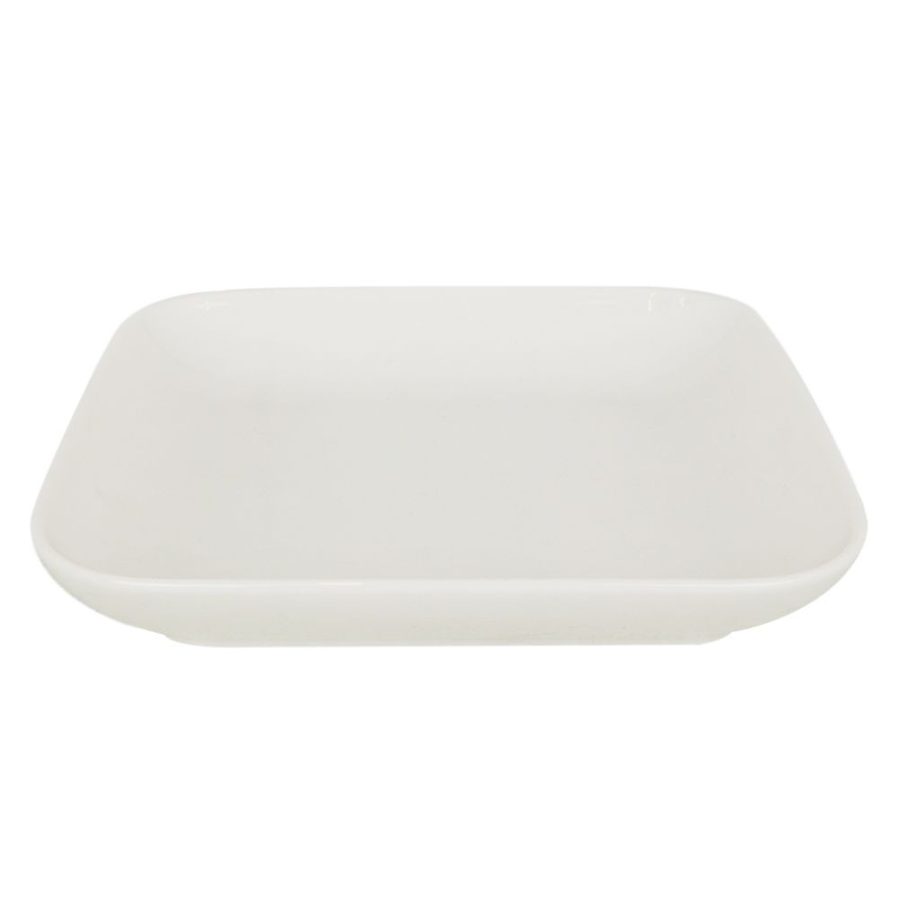 อุปกรณ์ใส่อาหาร-จานตื้นเซรามิก-kech-snow-design-8-นิ้ว-อุปกรณ์บนโต๊ะอาหาร-ห้องครัวและอุปกรณ์-ceramic-plate-kech-snow-8