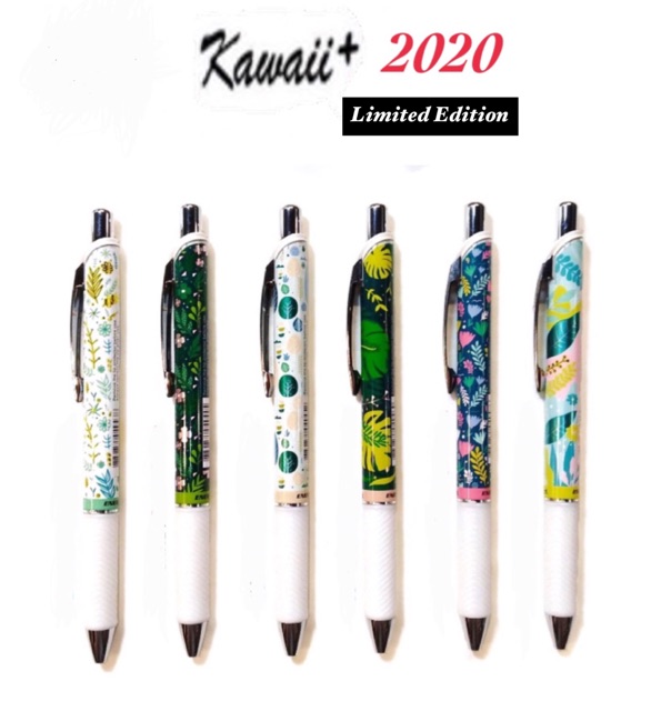 ภาพหน้าปกสินค้าปากกา Pentel รุ่น Clena Kawaii ปากกาเจล Limited Edition Nelo Pentel energel clena จากร้าน gracejung88 บน Shopee