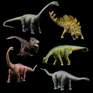 สินค้า [ราคาขายส่ง] HOT SALE 7pcs Dinosaur Toy Model  เตโกซอรัส stegosaurus Jurassic Park สวนจูราสสิก