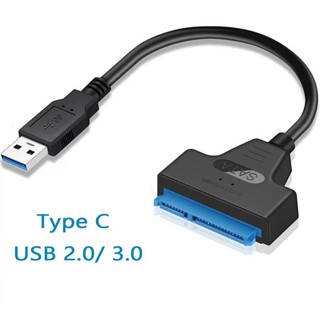 Usb SataสายSata 3ไปยังUsb3.0อะแดปเตอร์คอมพิวเตอร์สายเชื่อมต่อUsbสายเคเบิลอะแดปเตอร์Sataสนับสนุน2.5นิ้วSsdฮาร์ดดิสก์ไดรฟ์