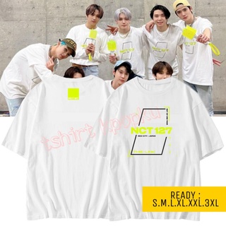 Black White NCT 127 Neo Japan City Pattern Soft Cotton Combed Tshirt Size S/M/L/XL/2XL for Men Women