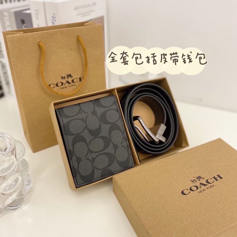 พร้อมส่งจากไทย-เซทเข็มขัด-สุดคุ้ม-งานพรีเมี่ยม-ได้ทั้งเข็มขัดและกระเป๋า