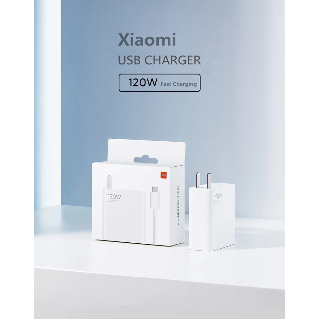 Original Xiaomi Quick Charge 120W Charger New Technology Fast Charge ...