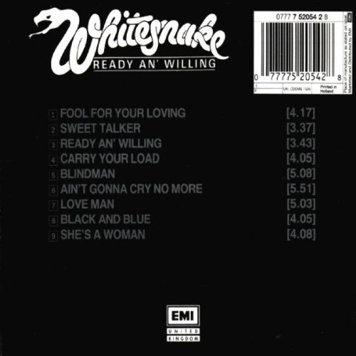 ซีดีเพลง-cd-whitesnake-ready-and-willing-ในราคาพิเศษสุดเพียง-159-บาท