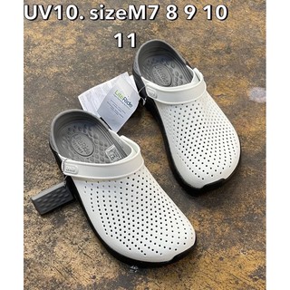 😁พร้อมส่ง😁 ✹crocsรองเท้าแตะสินค้าตรงปกแท้ 100%เบาใส่สบายนุ่มดี