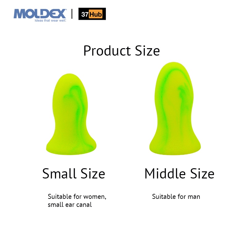 usa-moldex-ที่อุดหู-นุ่มสบาย-ที่อุดหู-เดินทาง-นอนหลับ-ลดเสียงรบกวน