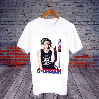 เสื้อยืดดารา Fanmade แฟนเมด คำพูด แฟนคลับ ศิลปินเกาหลี KP109 - GD จี-ดรากอน g-dragon