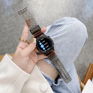 ภาพขนาดย่อของภาพหน้าปกสินค้าสายนาฬิกาใสสายซิลิโคนสำหรับ Huawei Watch GT 2 46 มม จากร้าน yulong.th บน Shopee