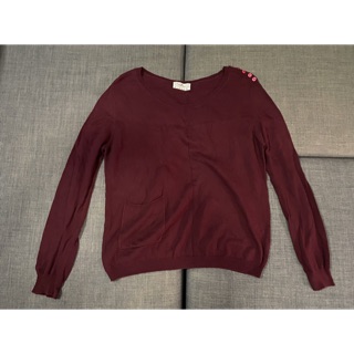 เสื้อแขนยาวสีแดงเลือดหมู SPRIGFIELD Size xxl อก40นิ้ว มือ2 สภาพดีพร้อมส่ง