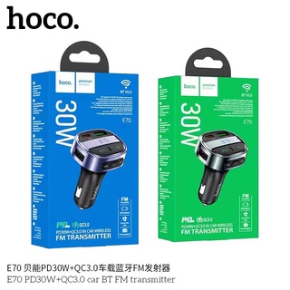 Hoco E70 PD30W+QC3.0 Car BT FM transmitter