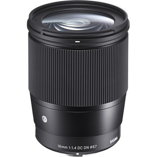 Sigma 16mm f/1.4 DC DN Contemporary Lens (Sony E/Canon EF-M/MFT/Fuji X/Nikon Z)