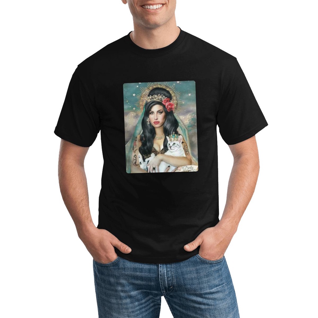 t-shirt-เสื้อยืดลําลอง-ลาย-amy-winehouse-01-สําหรับผู้ชายs-5xl