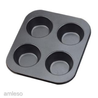 แม่พิมพ์มัฟฟินคุกกี้เค้ก 4 ช่อง bakeware