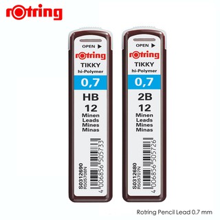 ภาพหน้าปกสินค้าRotring Tikky ไส้ดินสอ 0.5/0.7 มี 2 ไส้ HB/2B ซึ่งคุณอาจชอบราคาและรีวิวของสินค้านี้