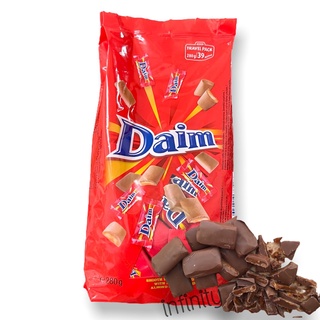 สินค้า Daim Chocolate เดมช็อคโกแลตสอดไส้คาราเมล​ 280​ กรัมสินค้าจากสวีเดน