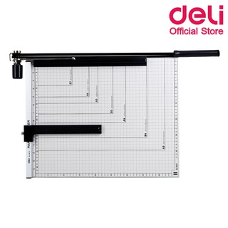 ภาพหน้าปกสินค้าDeli 8012 Lever Paper Trimmer แท่นเหล็กตัดกระดาษ ขนาด A3 (460 x 380mm) แท่นเหล็กตัดกระดาษ อุปกรณ์สำนักงาน แท่นตัดกระดาษ ที่เกี่ยวข้อง