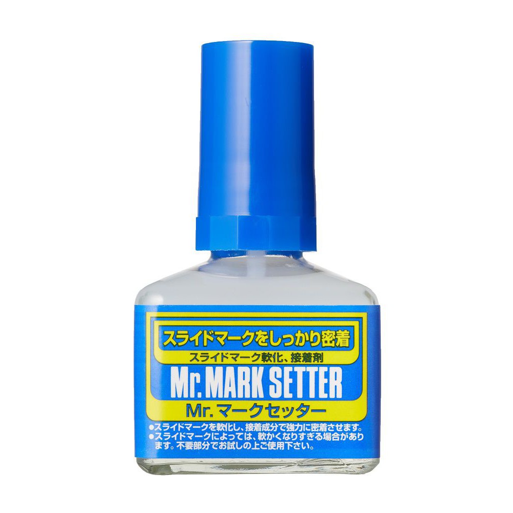 ภาพหน้าปกสินค้าMr.Mark Setter ms-232 น้ำยาช่วยให้ดีคอลน้ำติดทนนาน กันดั้ม กันพลา gumdam gunpla model1