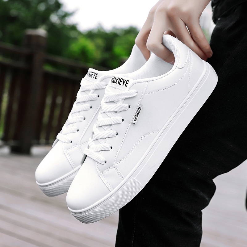 skye-รองเท้าผ้าใบ-สีขาว-ระบายอากาศได้-รองเท้าสไตล์เกาหลี-นักเรียน
