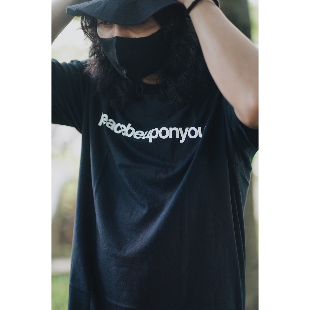 เสื้อยืดวินเทจpeacebeuponyou-pbuy-เสื้อยืดขั้นพื้นฐานs-5xl