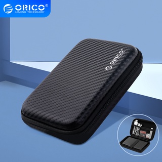 สินค้า Orico กระเป๋าเคสฮาร์ดดิสก์ HDD 2.5 2.5 นิ้ว แบบพกพา สีดํา สําหรับฮาร์ดไดรฟ์ภายนอก หูฟัง ฮาร์ดดิสก์