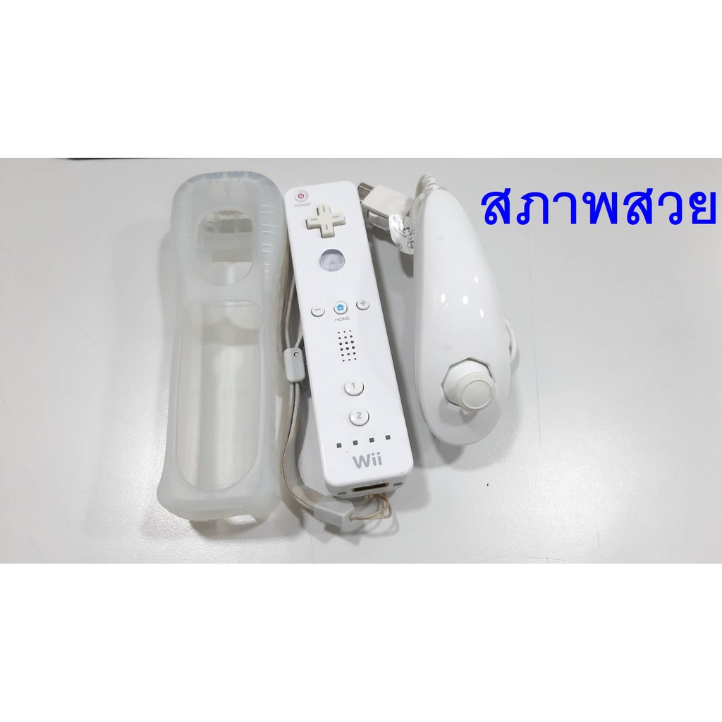 ภาพหน้าปกสินค้าWiimote Nunchuk Wii Remote WiiRemote จอย wii mote วีโมท รีโมท วี และ นันชัค แท้ Nintendo สำหรับ Wii และ Wii U จากร้าน japan.gameshop.rareitems บน Shopee