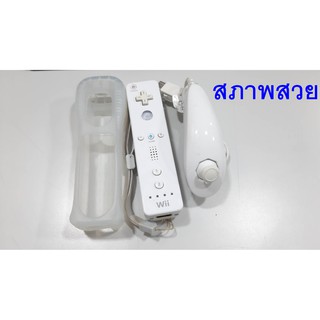 ภาพขนาดย่อของภาพหน้าปกสินค้าWiimote Nunchuk Wii Remote WiiRemote จอย wii mote วีโมท รีโมท วี และ นันชัค แท้ Nintendo สำหรับ Wii และ Wii U จากร้าน japan.gameshop.rareitems บน Shopee