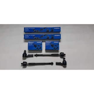 ลูกหมากแร็ต + ลูกหมากคันชักนอก AISIN สำหรับรถ TOYOTA VIGO 4WD วีโก้ ขับ4 ปี 2004 - 2015 / TOYOTA PRERUNNER ตัวสูง ปี 200