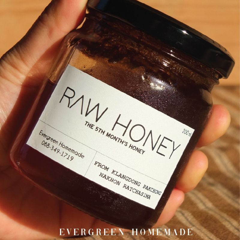 ภาพหน้าปกสินค้าRaw Honey (5th month's honey) น้ำผึ้งป่าเดือน 5 100%