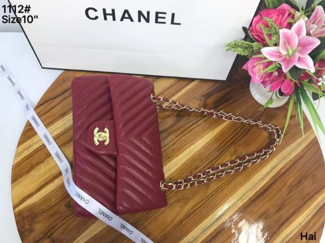 chanel-ลายวี-งานพรีเมี่ยม-ขนาด-10-ถุงผ้า-ปั๊มครบ-ราคา-790-บาท-ต้องการถุงกระดาษ-ใบเสร็จ-เพิ่มอีก100-บาทนะคะ