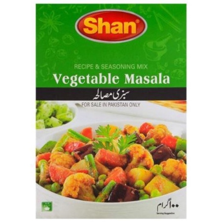 shan-vegetable-masala-50g-ราคาส่ง-พริกแดงป่นผสมงา-พริกเพือเพิ่มรสชาติอาหาร
