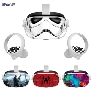 สินค้า 【พร้อมส่ง】สติกเกอร์ฟิล์ม Pvc กันฝุ่น กันรอย สําหรับหน้ากาก Vr Oculus Quest 2