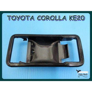 DOOR HANDLE SOCKET LH&amp;RH SET "BLACK" for TOYOTA COROLLA KE20 // เบ้ารองมือเปิดใน อันหน้า ตัวสั้น สีดำ ใช้ได้ทั้งซ้ายขวา