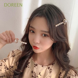 Doreen กิ๊บติดผมดอกไม้ประดับมุกสไตล์เกาหลีสําหรับผู้หญิง