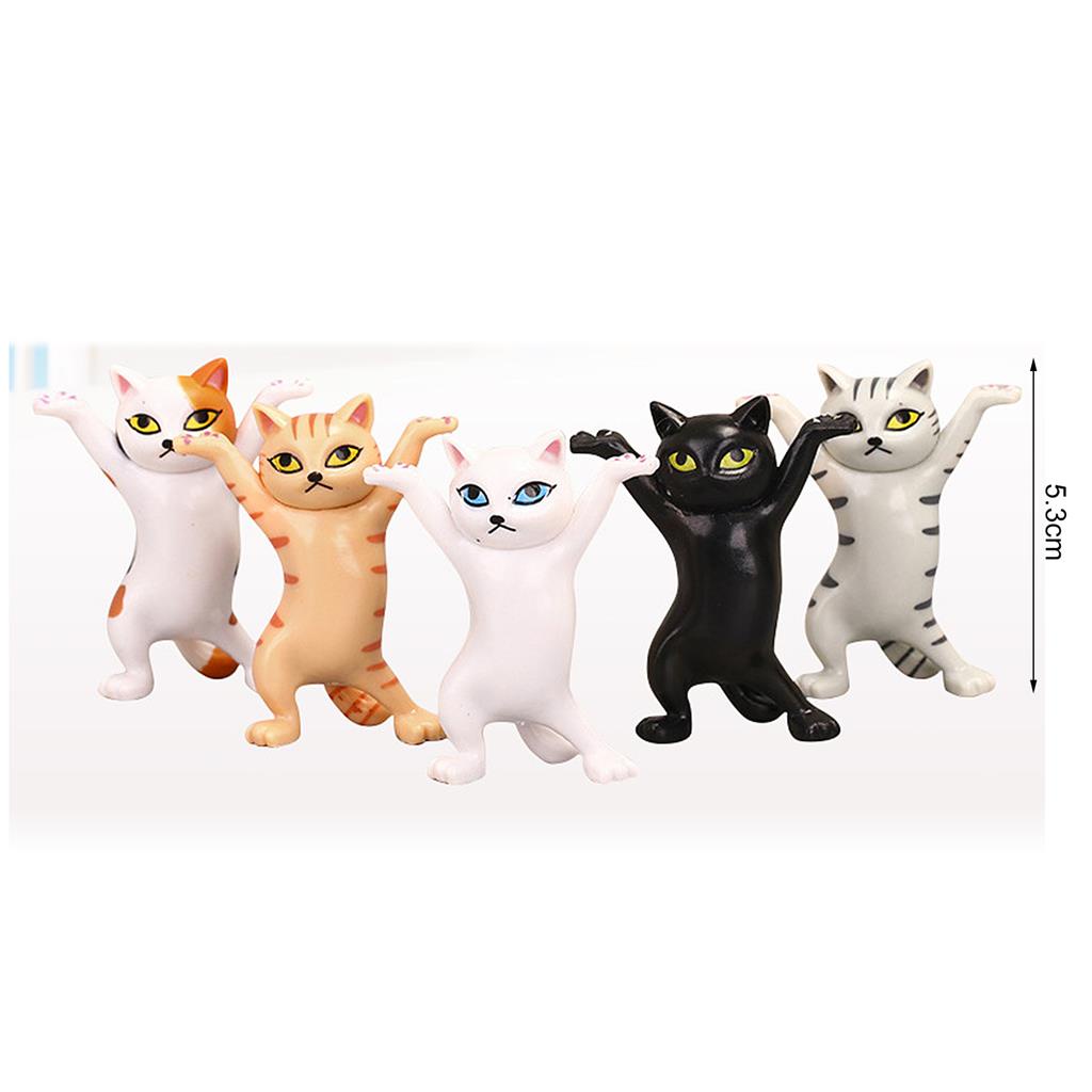 ภาพสินค้าพร้อมส่งจากไทย  ฟิกเกอร์แมวเต้น มี5สี โมเดลแมว ถือของได้ทุกสิ่ง น่ารักที่สุดดด จากร้าน fashionholiday.th บน Shopee ภาพที่ 8