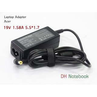 ⚡️สายชาร์จโน๊ตบุ๊ค อะแดปเตอร์โน๊ตบุ๊ค ACER 12V 1.58A (5.5*1.7)⚡️ ของเทียบ