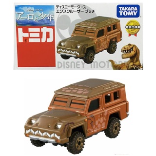 แท้ 100% จากญี่ปุ่น โมเดล ดิสนีย์ รถครุยเซอร์ Takara Tomy Disney Car  Tomica Motors The Good Dinosaur Aix Cruiser Butch