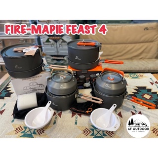 ชุดหม้อสนาม fire maple feast 4 หม้อแค้มป์ปิ้ง สินค้ามือ 1