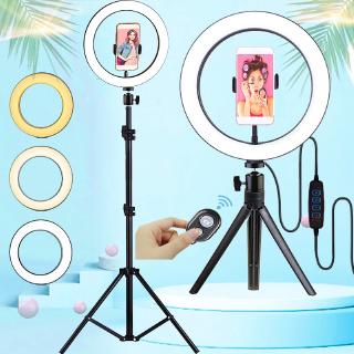 Led Light Ring Lights 16/26cm Light Tripod with Stand Photography Selfie 50/150cm