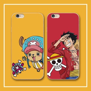 เคสโทรศัพท์ Tpu แบบนิ่มลายการ์ตูนสําหรับ One Piece 5 5s Se 6 6s 7 8 Plus X 12 Mini 11 Pro Xs Max Xr