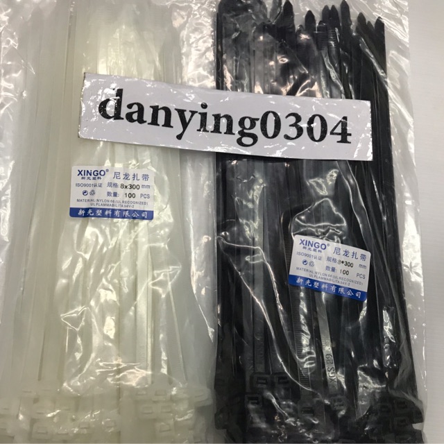 cable-tie-แบบหนา8-300mm-ยาว11-8นิ้ว-100pcs